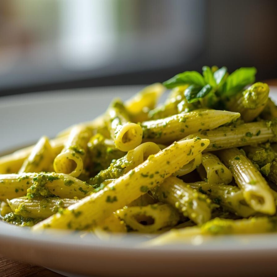 Fesleğenli Penne