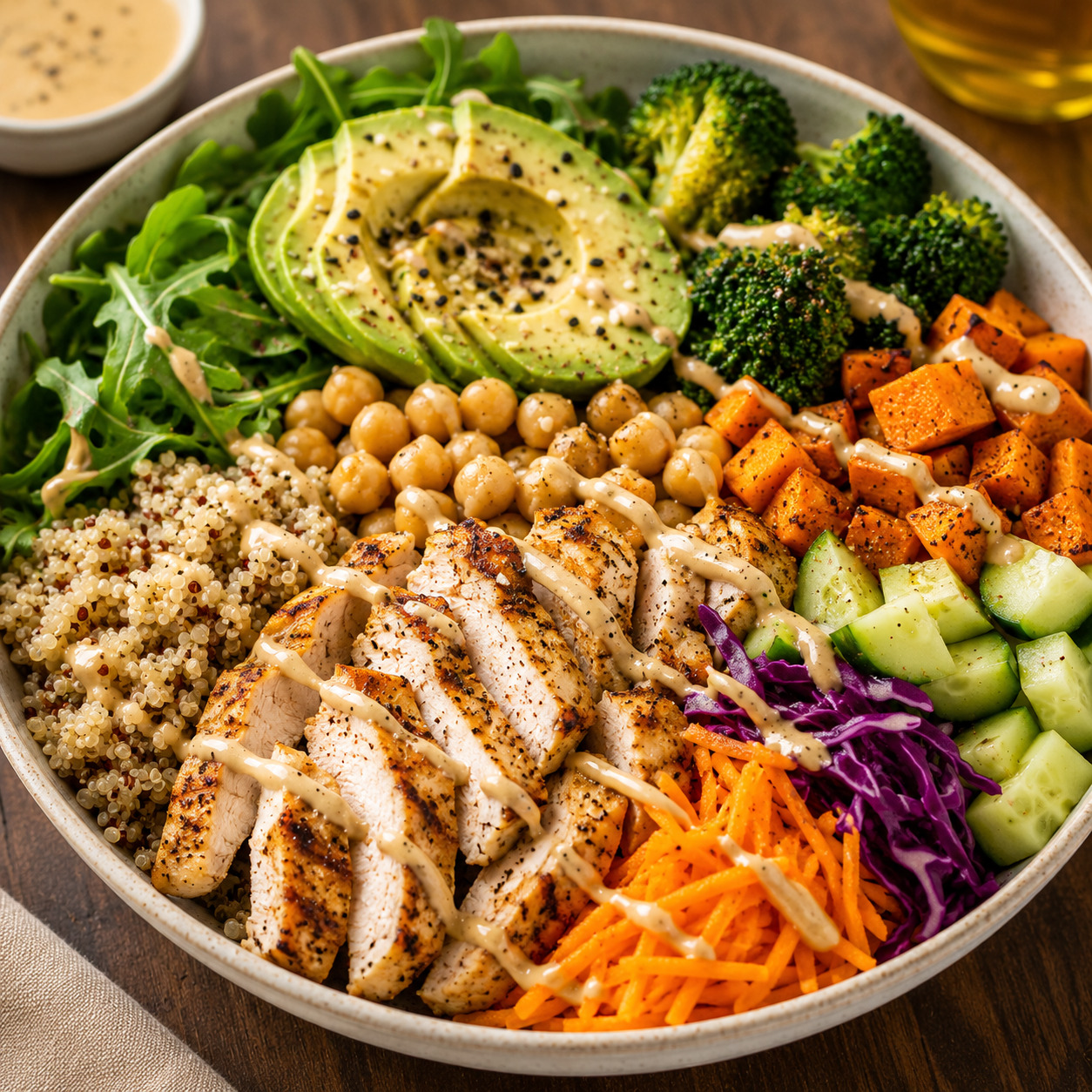 Izgara Tavuklu Protein Bowl