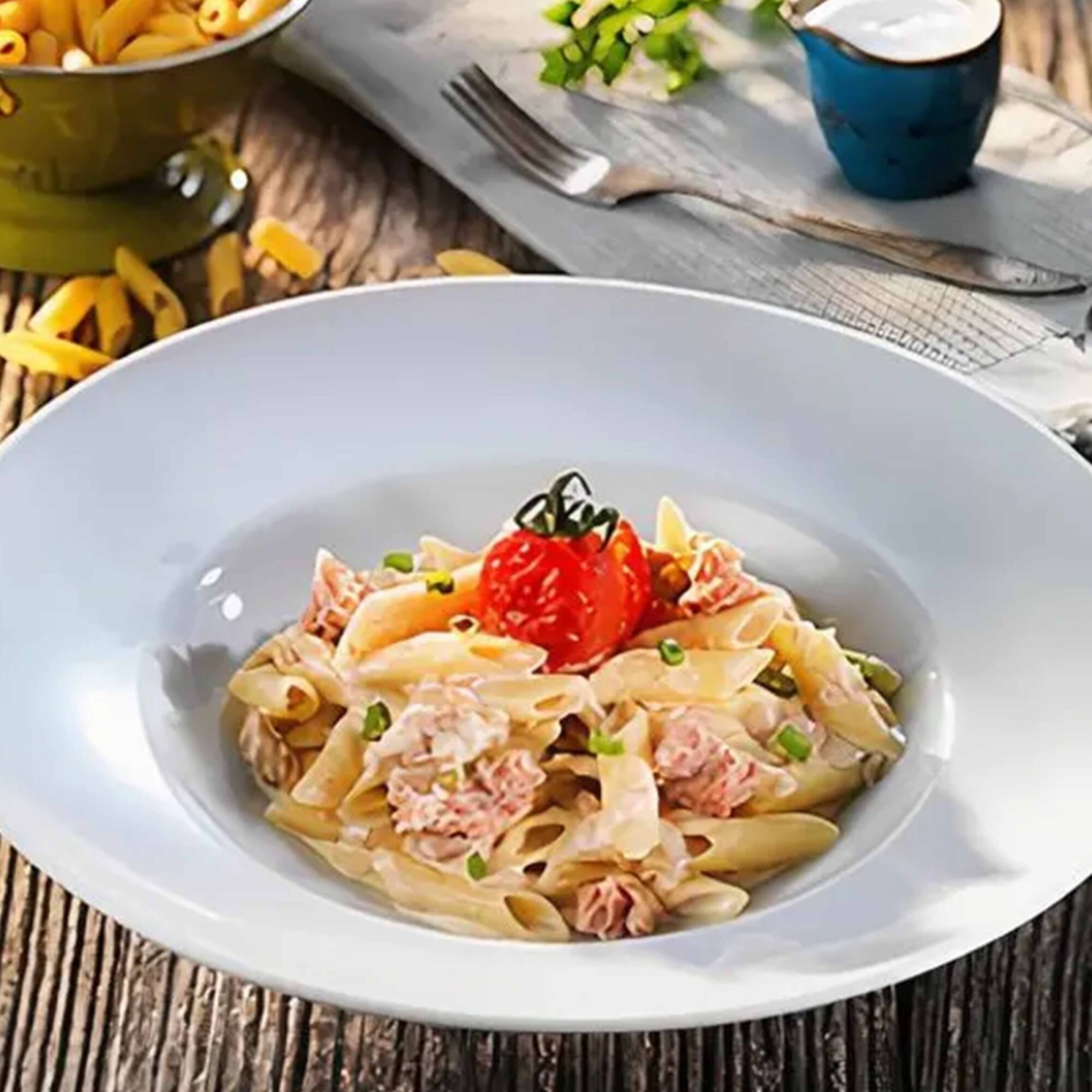 Ton Balıklı Penne
