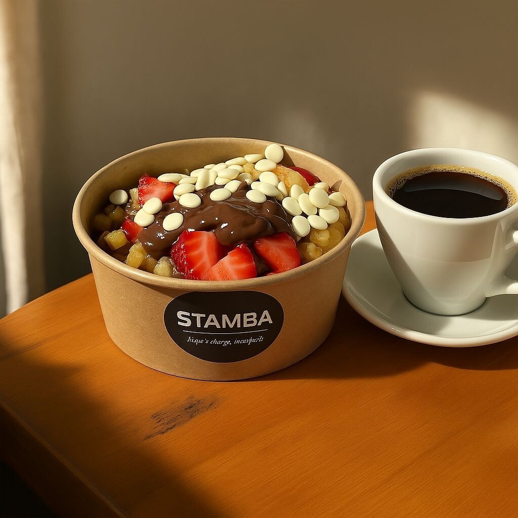 Stamba Kahveli Menü Bowl