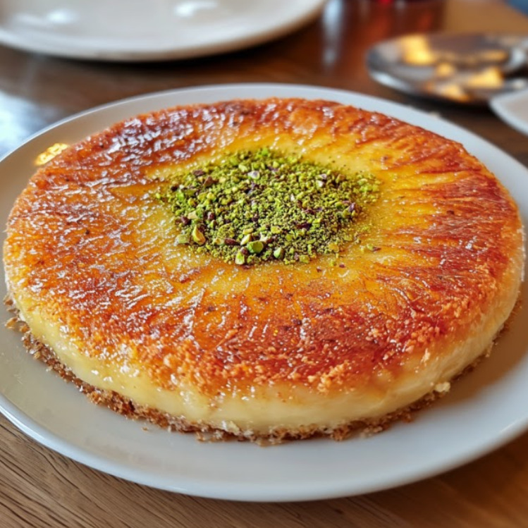 Yarı Çıtır Kaymak Yarı Peynir Künefe