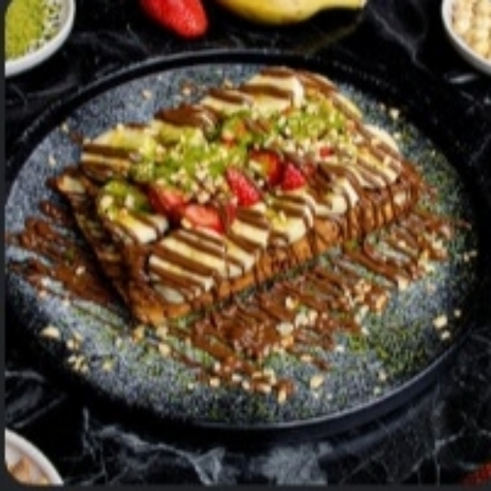 Sütlü Çikolatalı Waffle