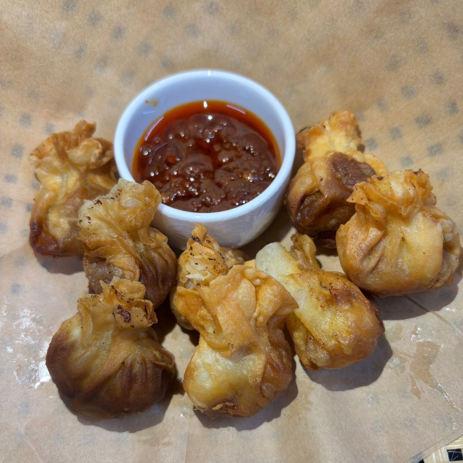 Pangsit Udang Goreng
