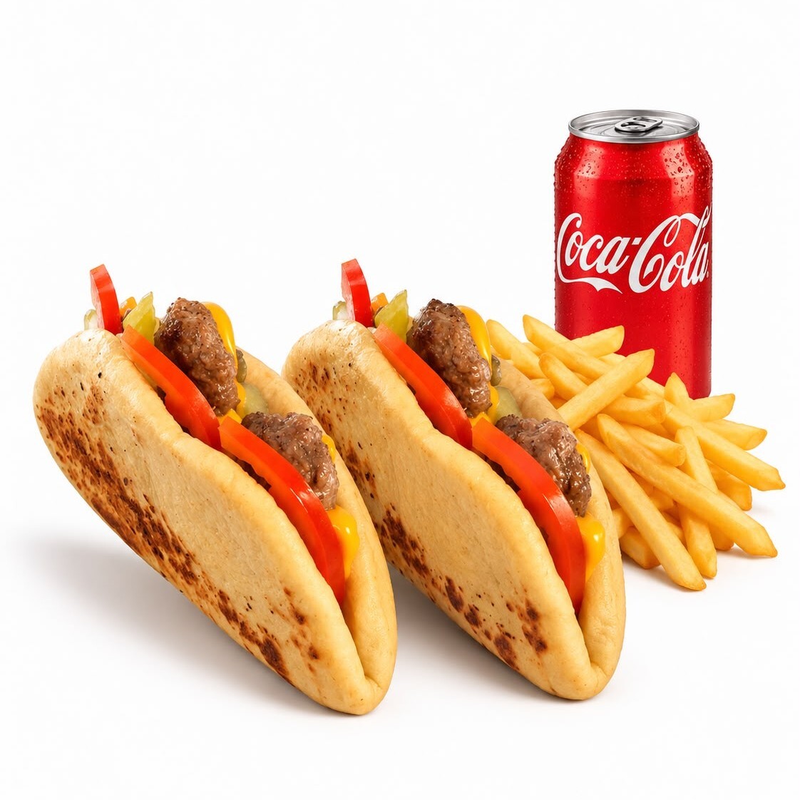 2 Li Köfte Bun + Coca Cola 330 ml.