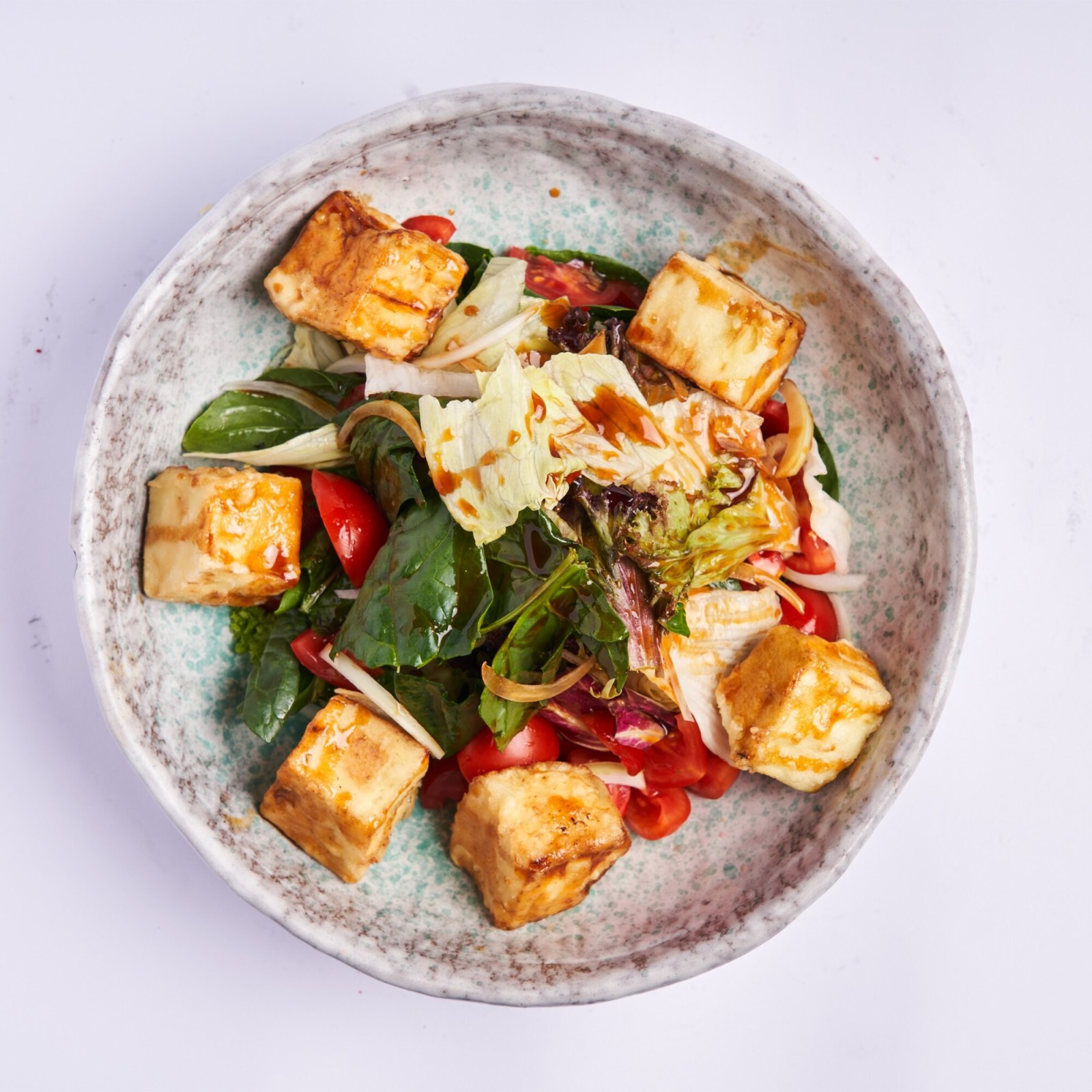 Teriyaki Soslu Patlıcan Salata