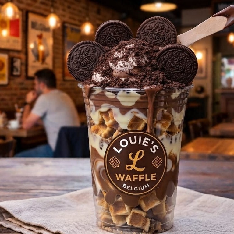Oreo Bardak Waffle