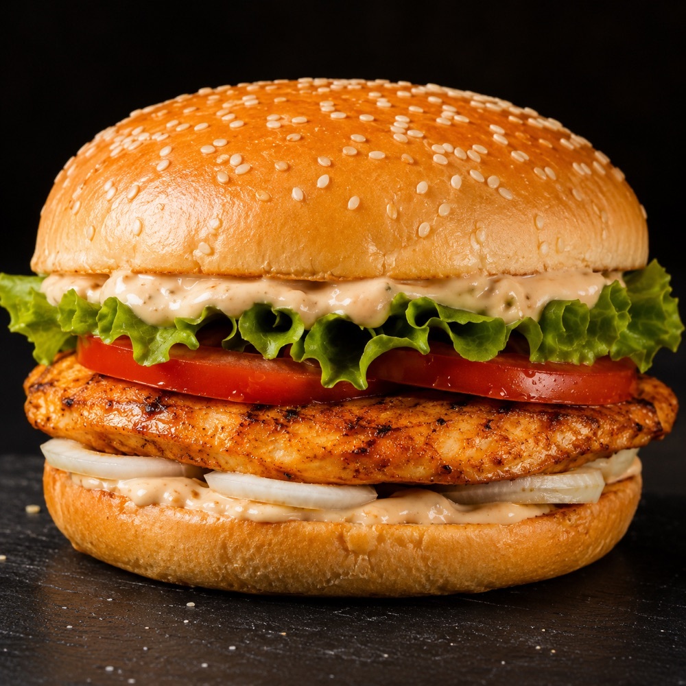 Çıtır Tavuk Hamburger
