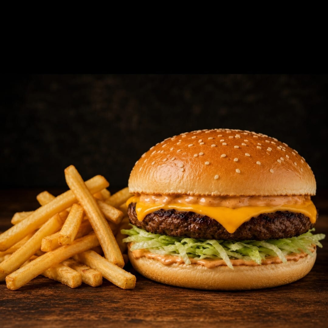 Acılı Cheeseburger