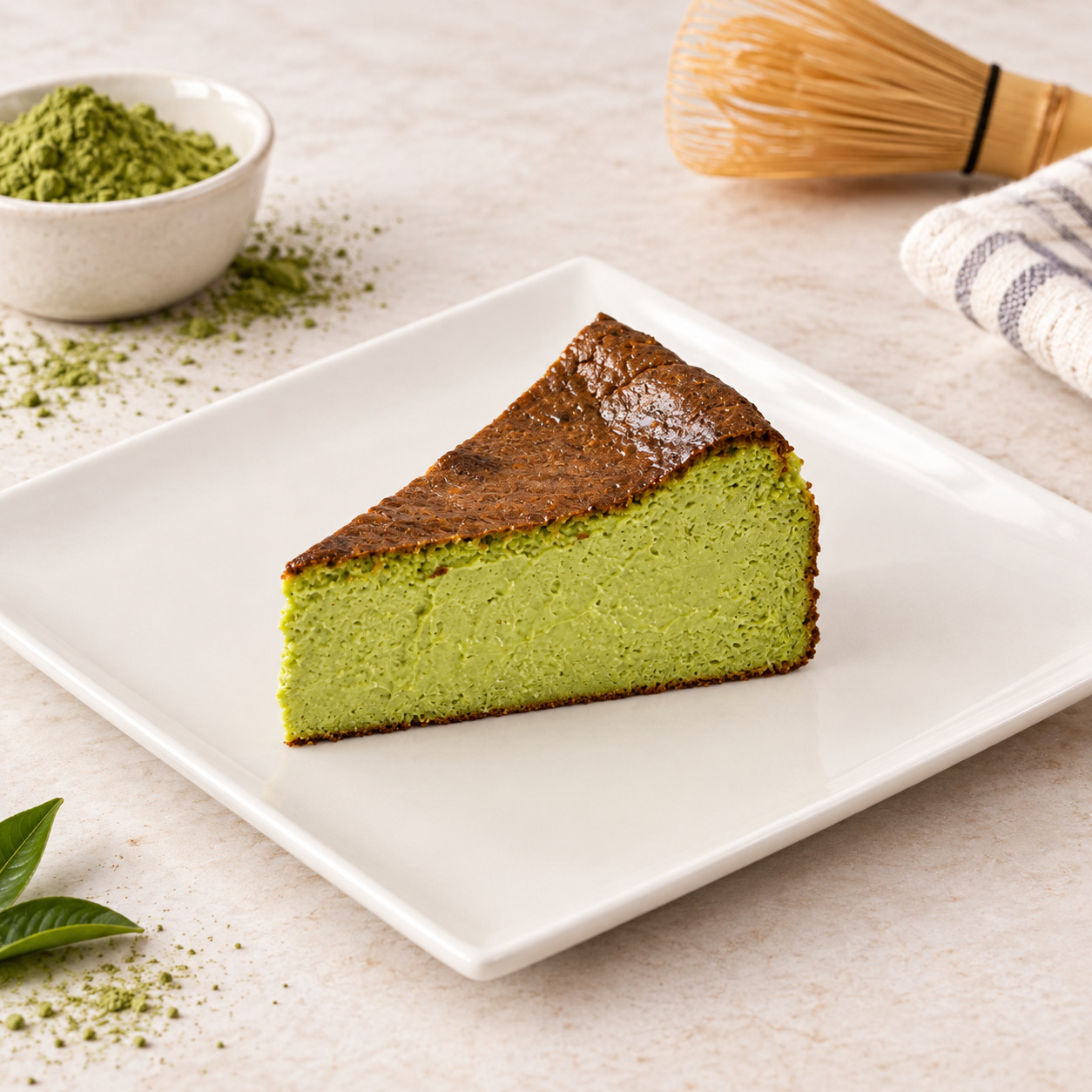 Fıstıklı San Sebastian Cheesecake