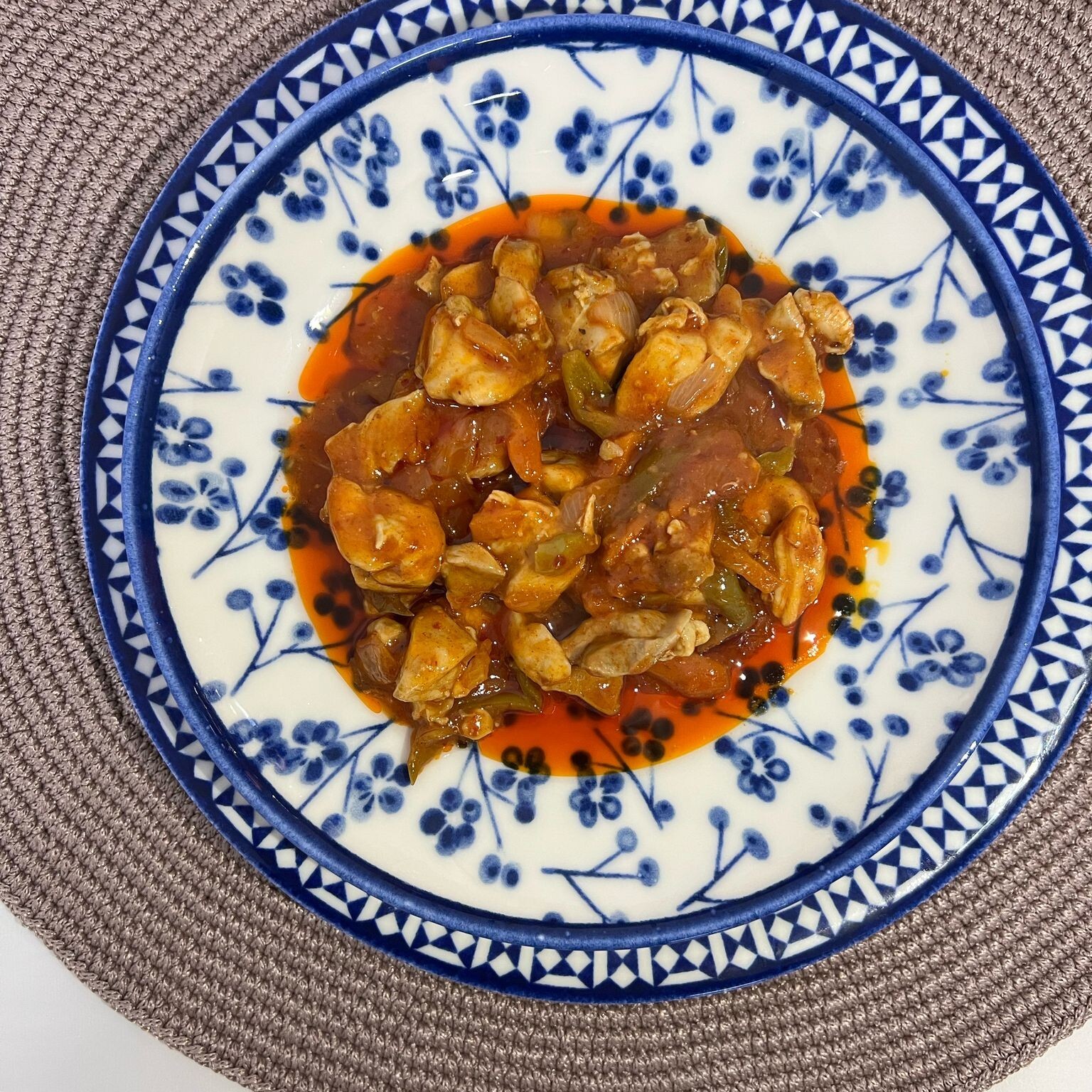 Acılı Tavuk Sote & Pirinç Pilavı