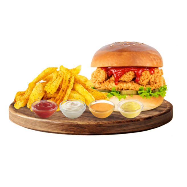 Burning Chicken Burger
