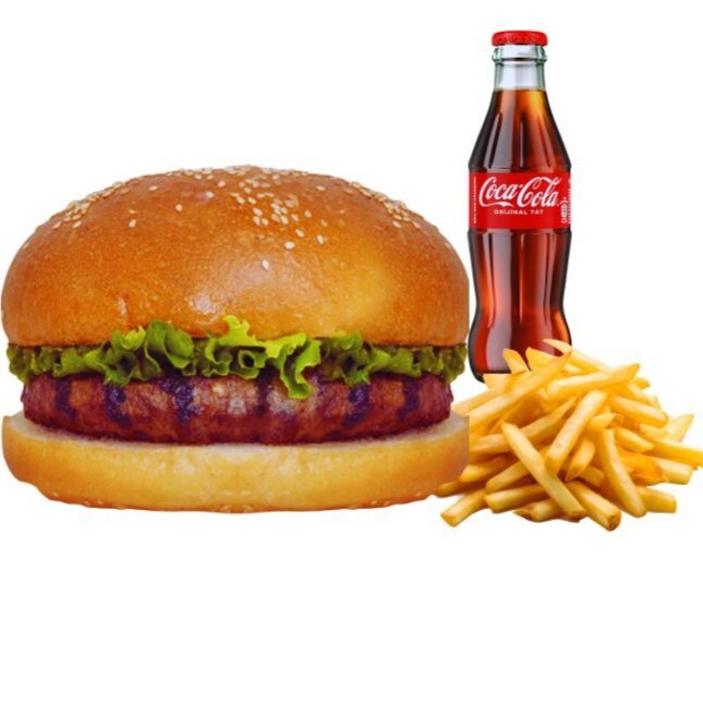 Kids Burger Menü