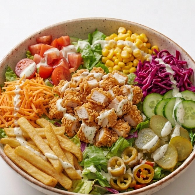 Çıtır Tavuk Bowl