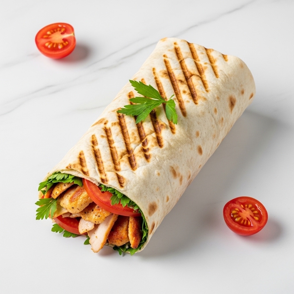 Hatay Usulü Tavuk Döner Dürüm (100 gr.)