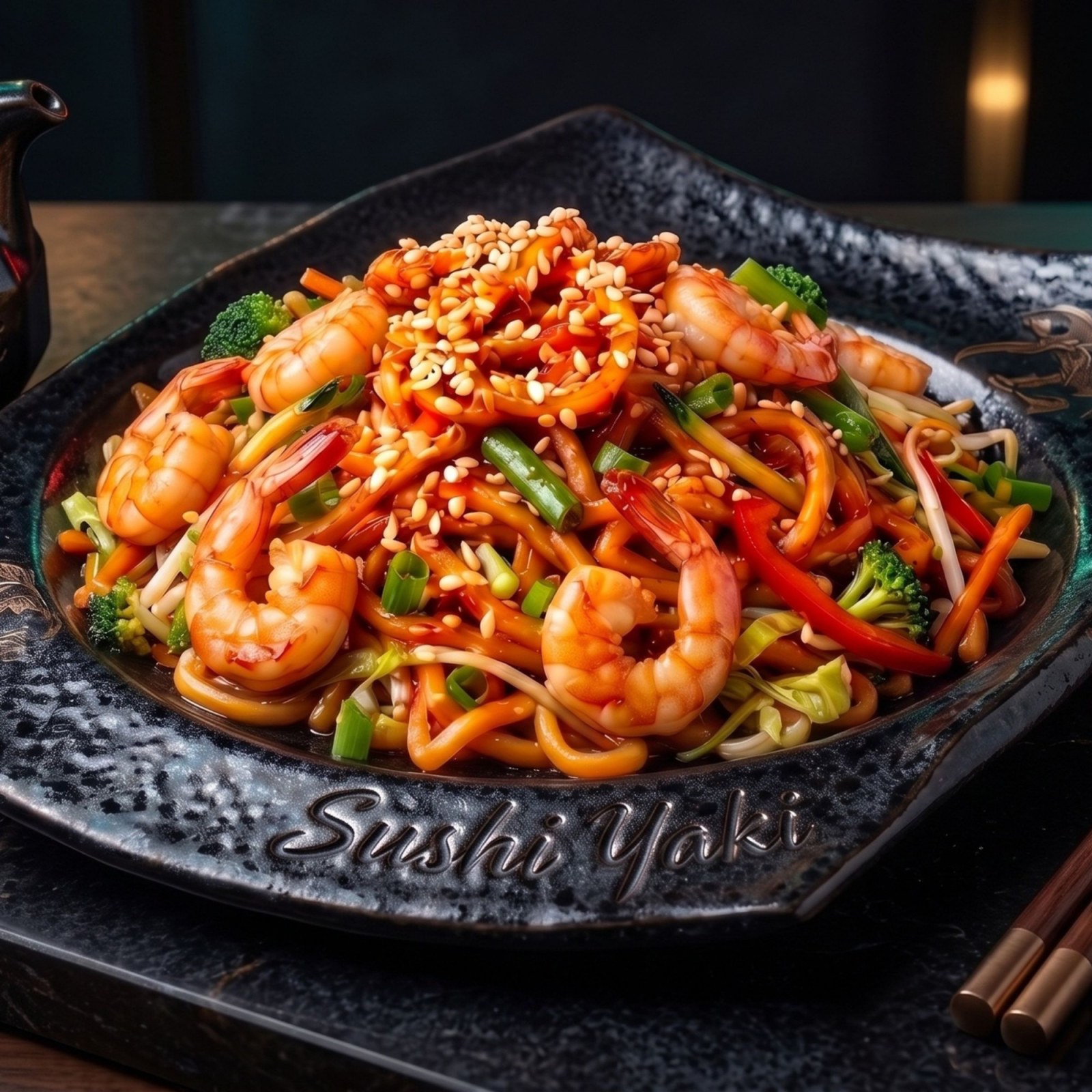 100- Karidesli Noodle