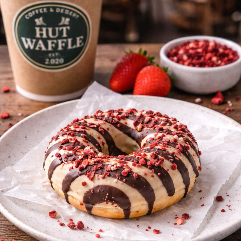 Çilekli Donut