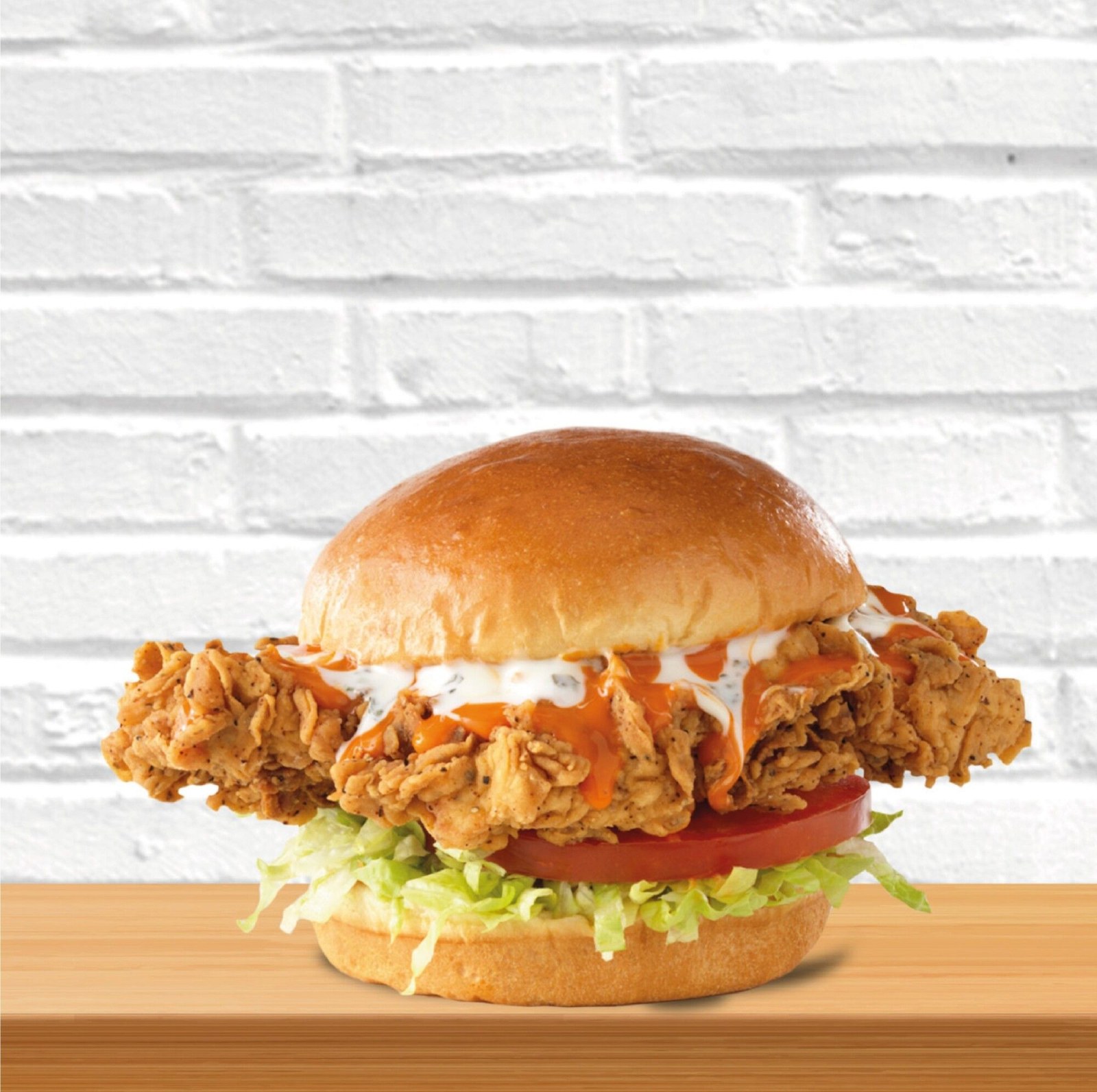 Dynamite Fried Chicken Burger