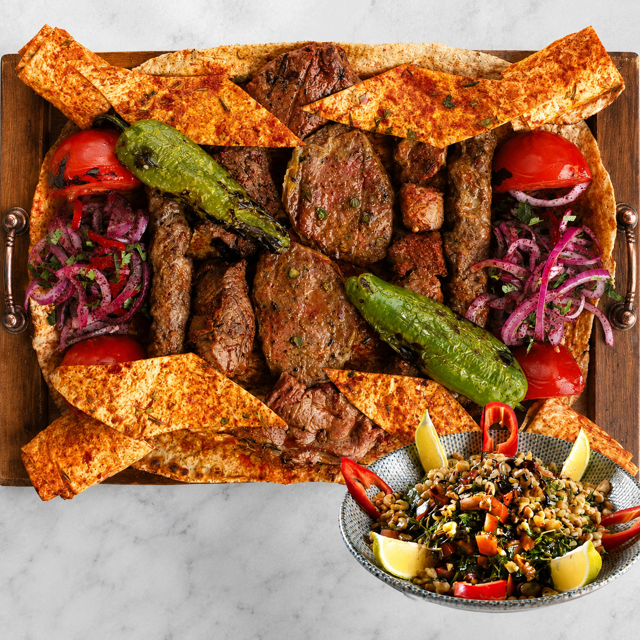 KARIŞIK KEBAP MENÜSÜ {2 KİŞİLİK}