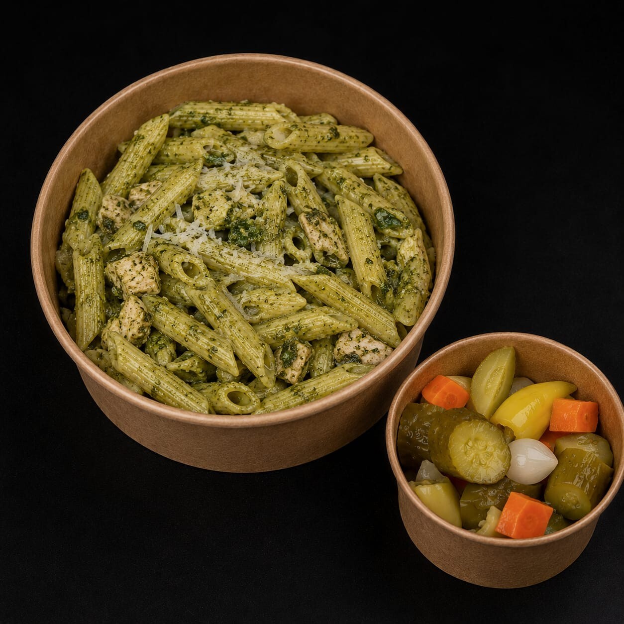Penne Makarna (Pesto Soslu)