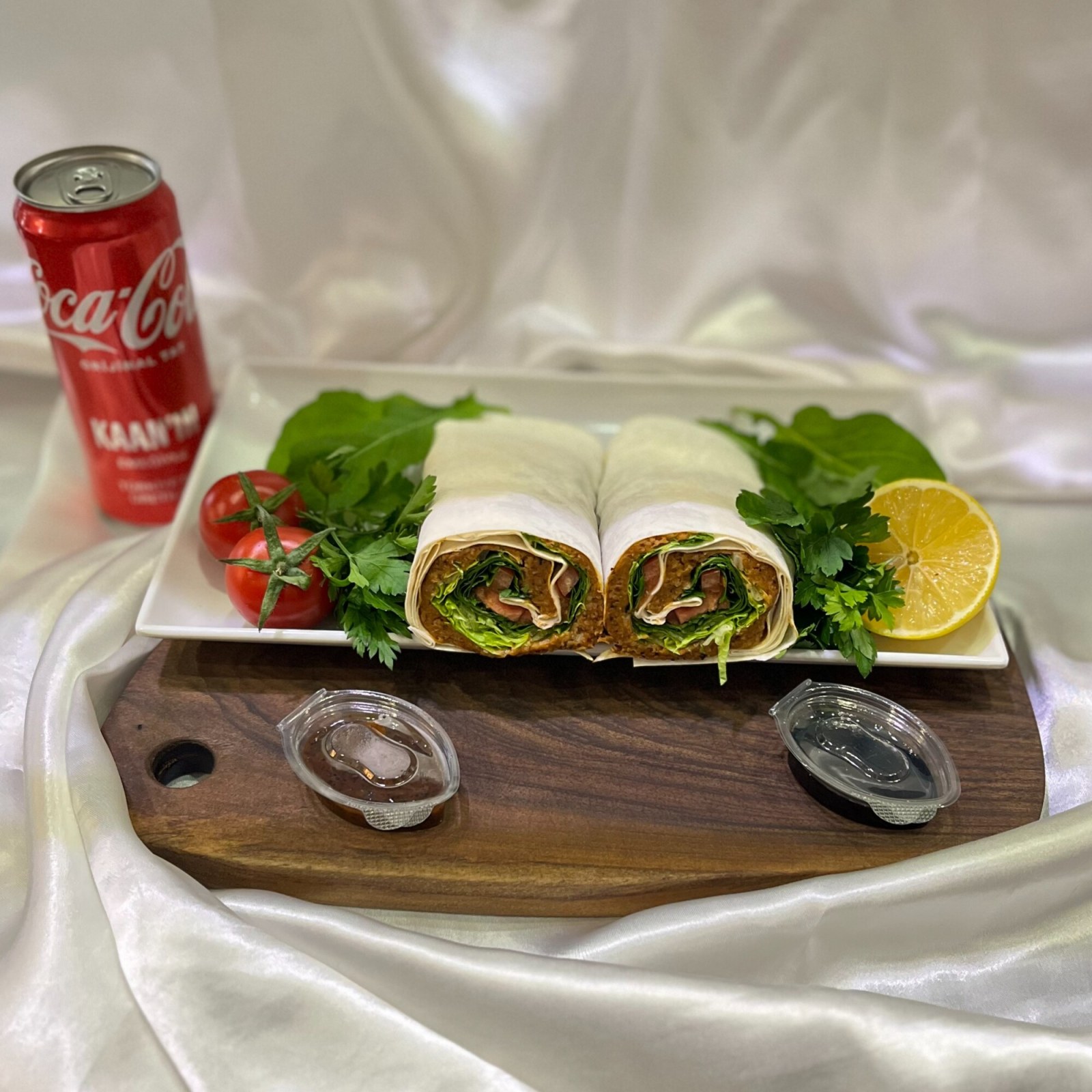 Zirve Çiğ Köfte Dürüm Menü (1 Ad 330ml Coca Cola İle)