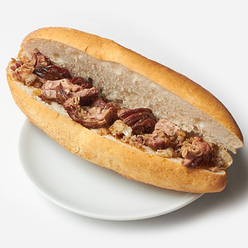 Tam Ekmek Arası ızgarada sade iri kıyım