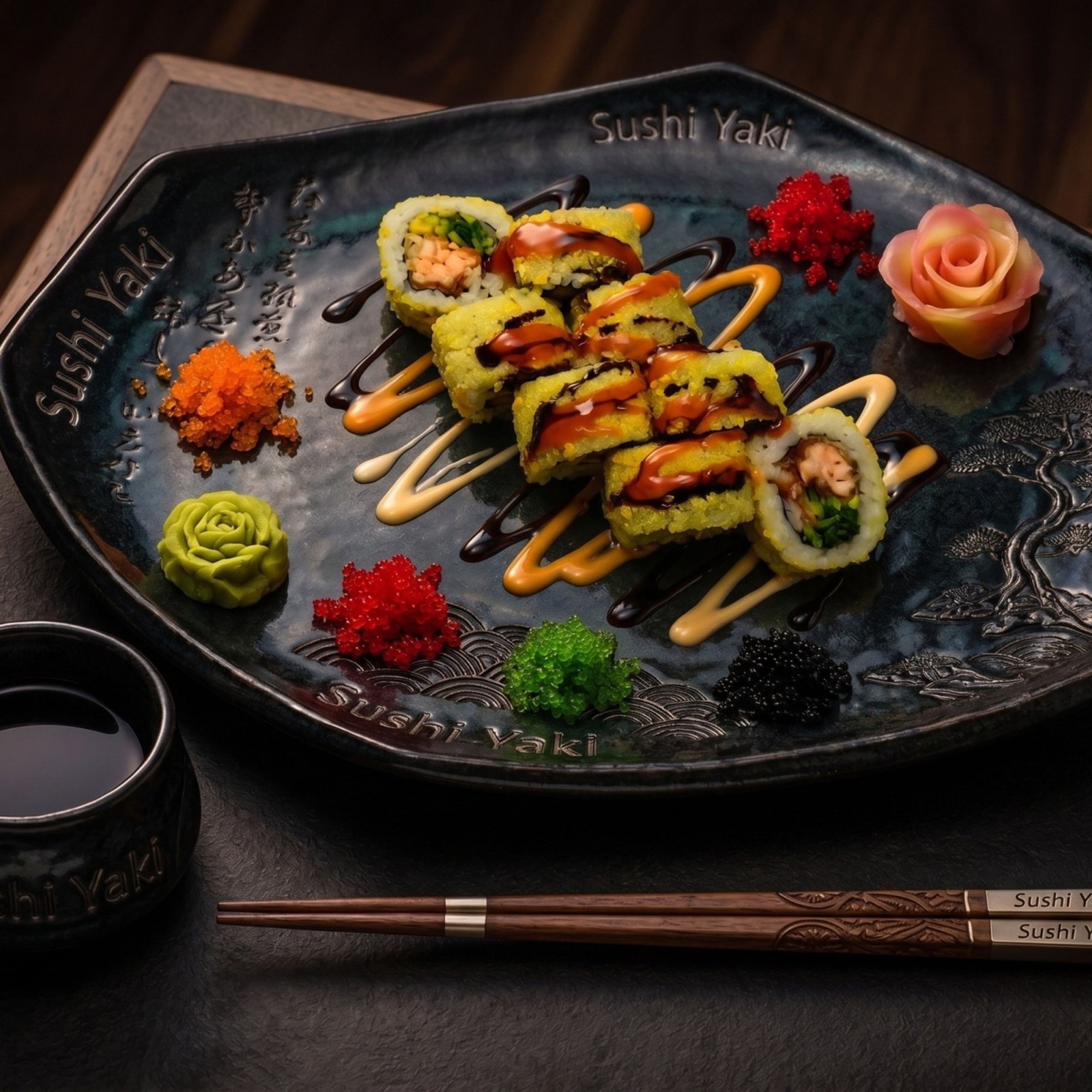 158- Ika Tempura Roll (8 Pcs.)