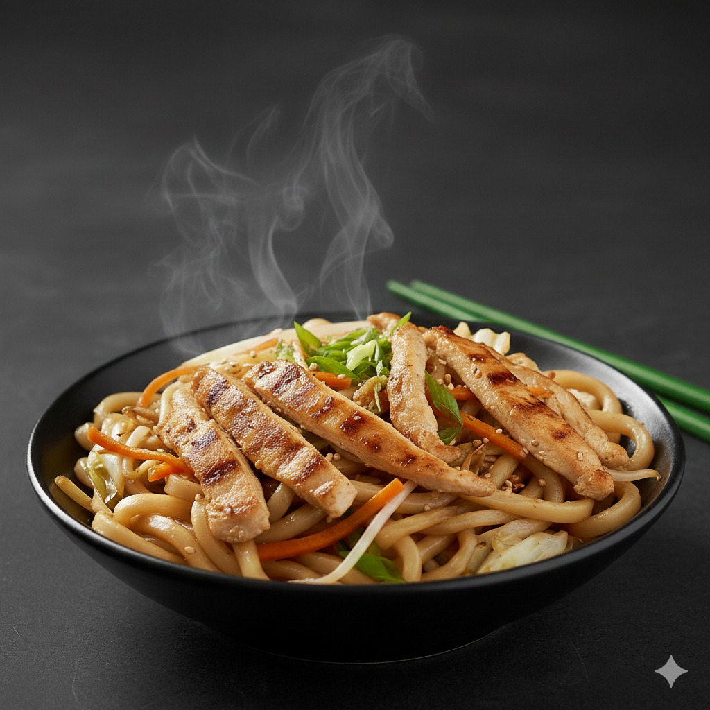 Tavuklu Udon