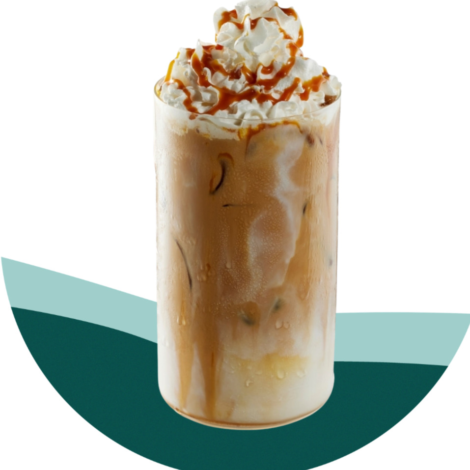 Iced Toffee Nut Latte