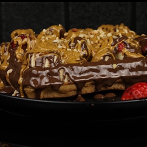 Karamelize Waffle [ Tek Kişilik ]
