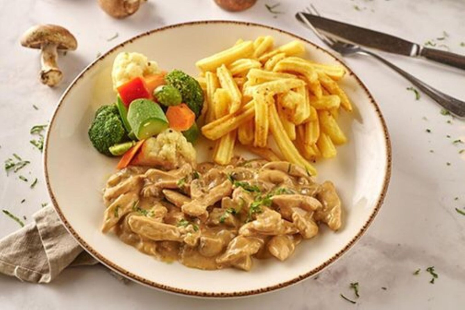 Tavuk Stroganoff