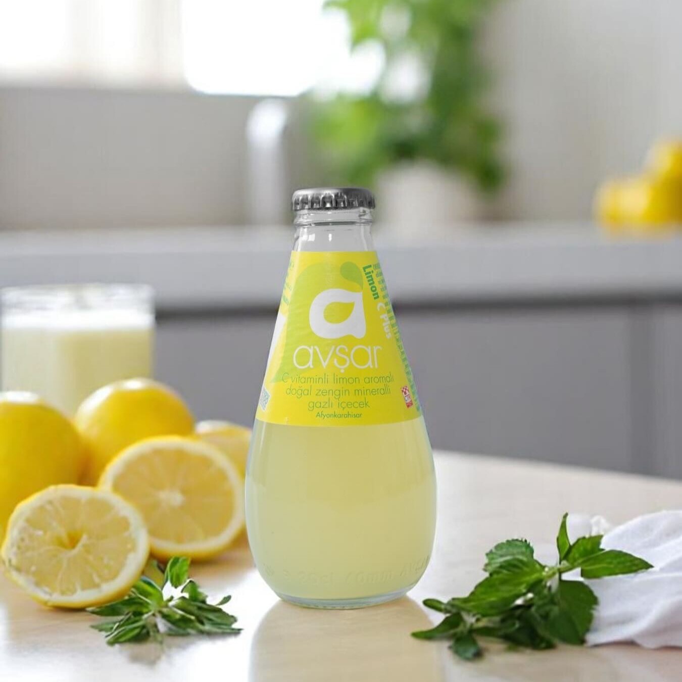 Kivi Limon Avşar Gazlı İçecek