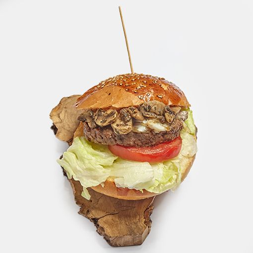Garlic Mushroom Burger