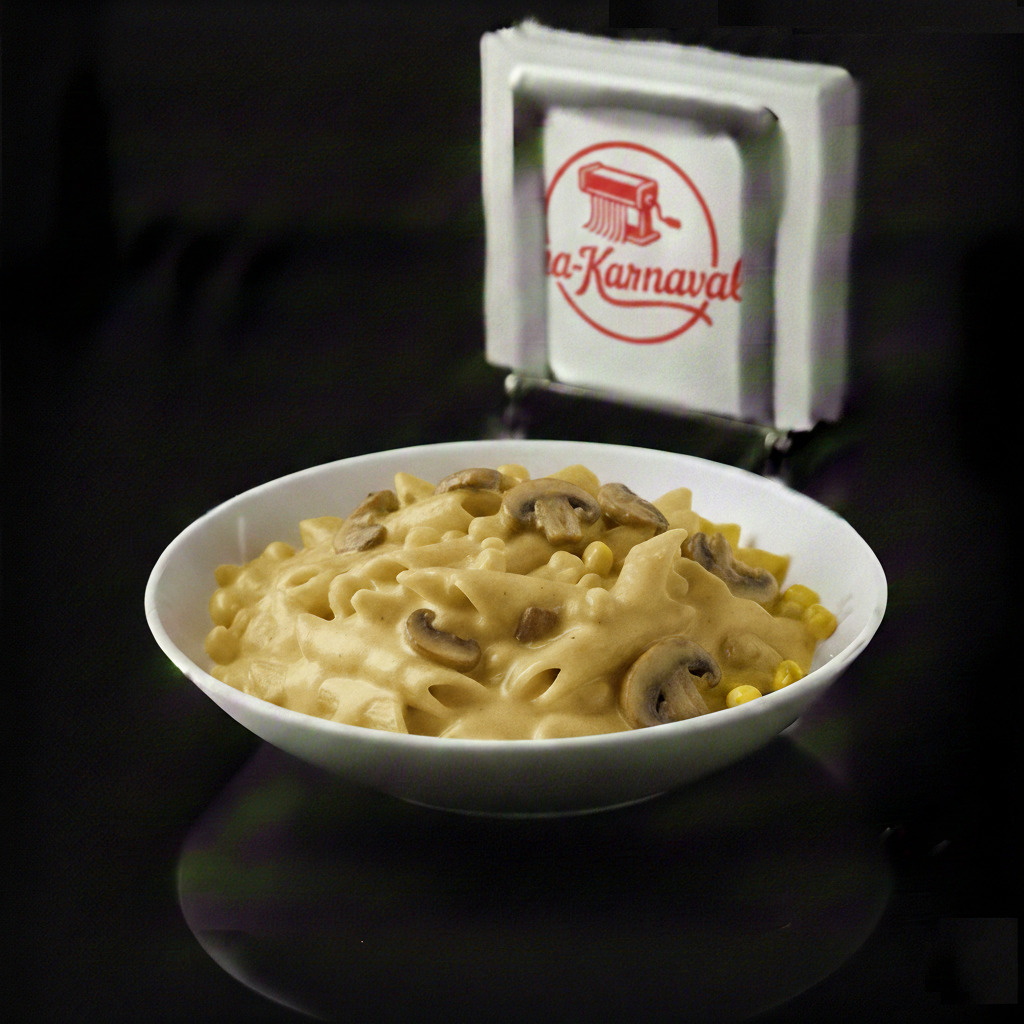 Mantarlı Kremalı Penne