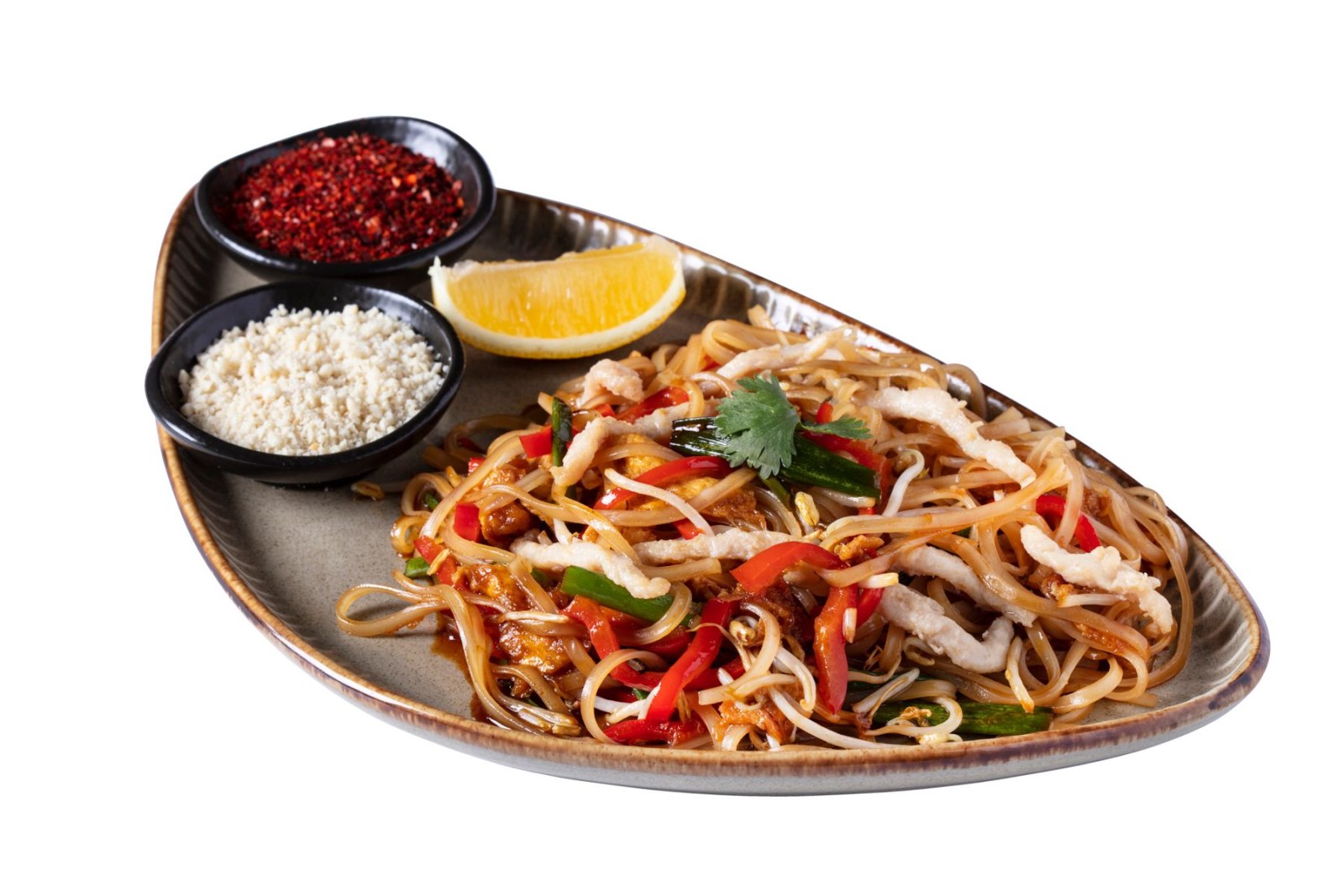 Pat Thai Pirinç Erişte Tavuklu