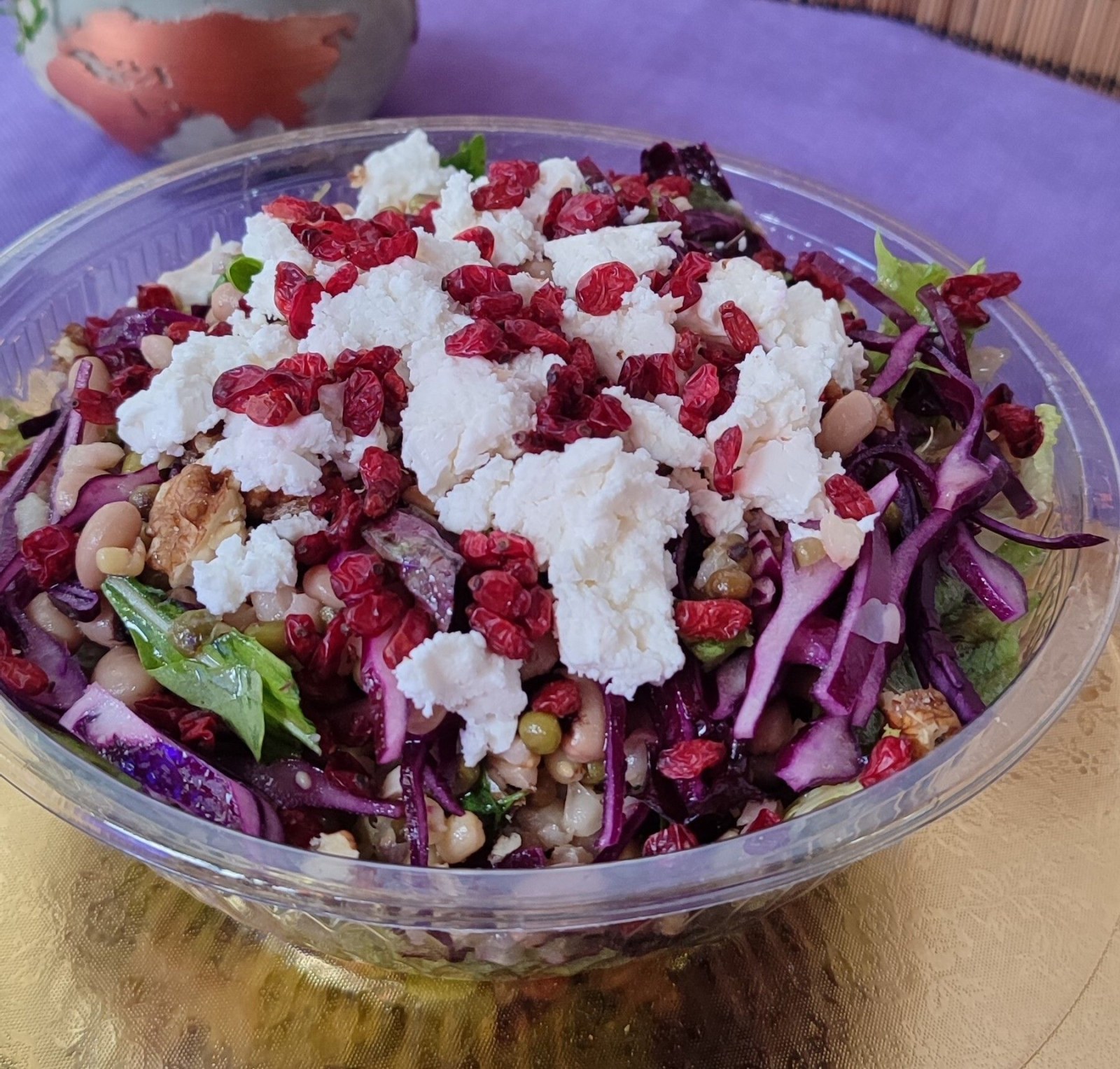Nar Ekşili Buğday Salatası