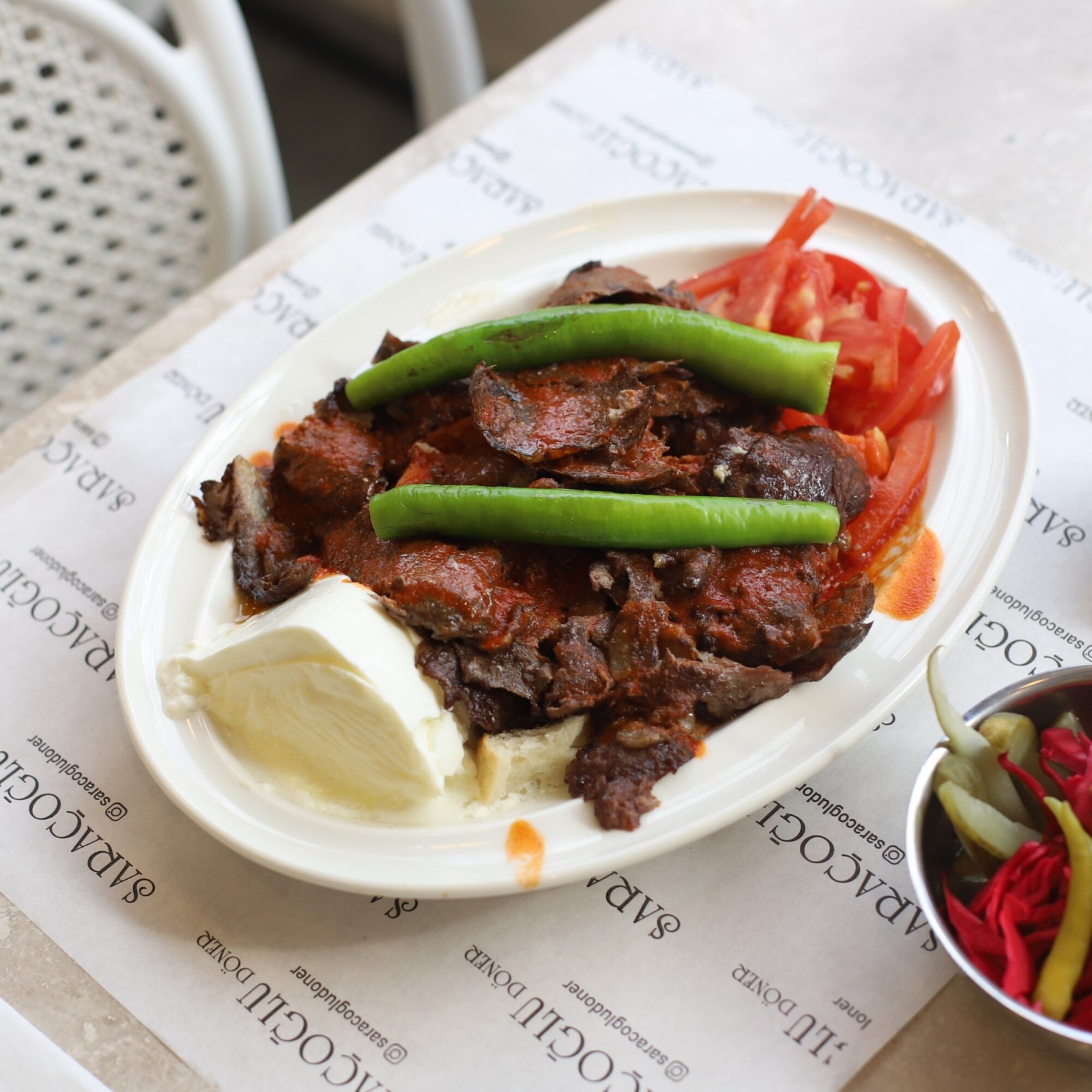 Duble Porsiyon İskender (Et Dönerden)