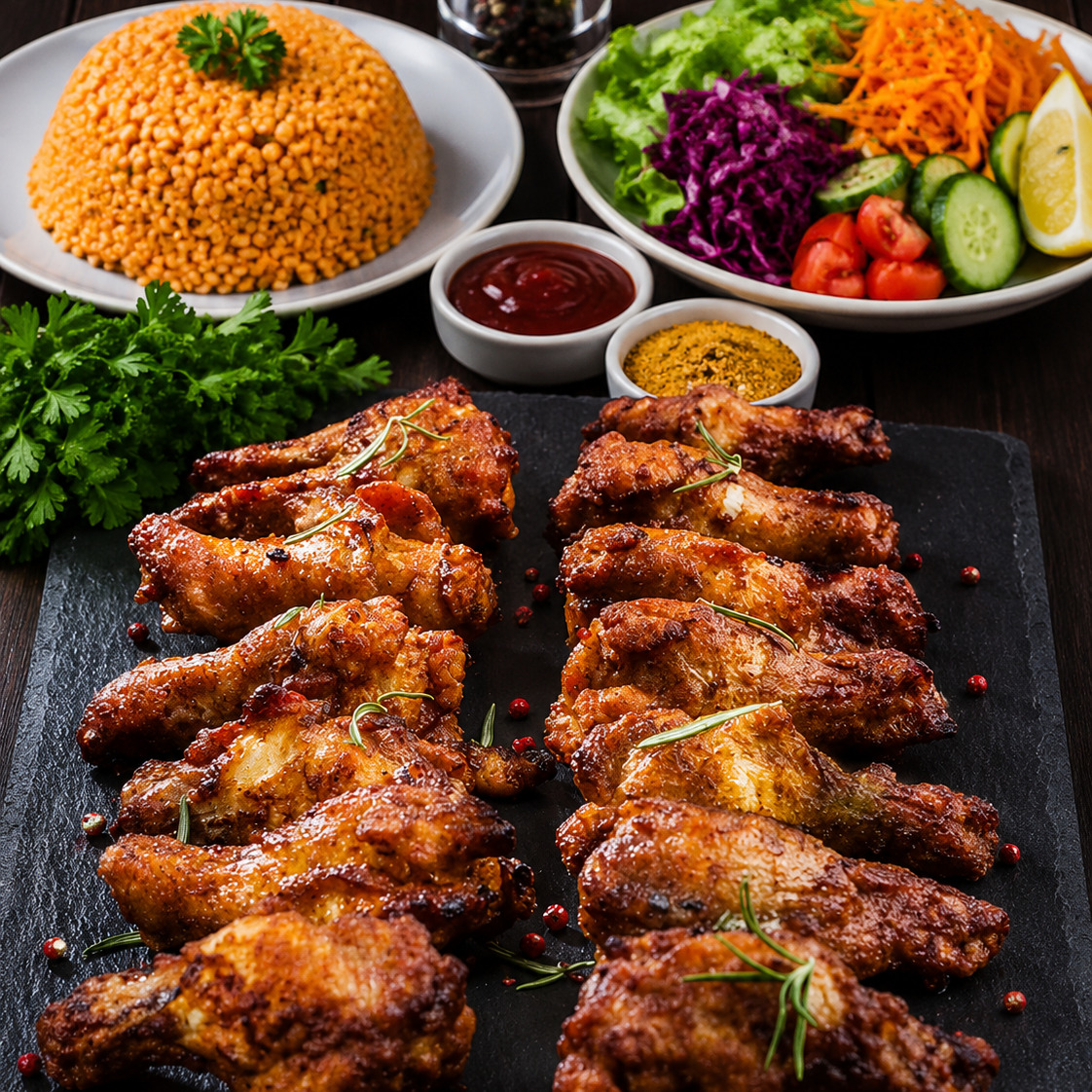 1 Kg Tavuk Kök Kanat