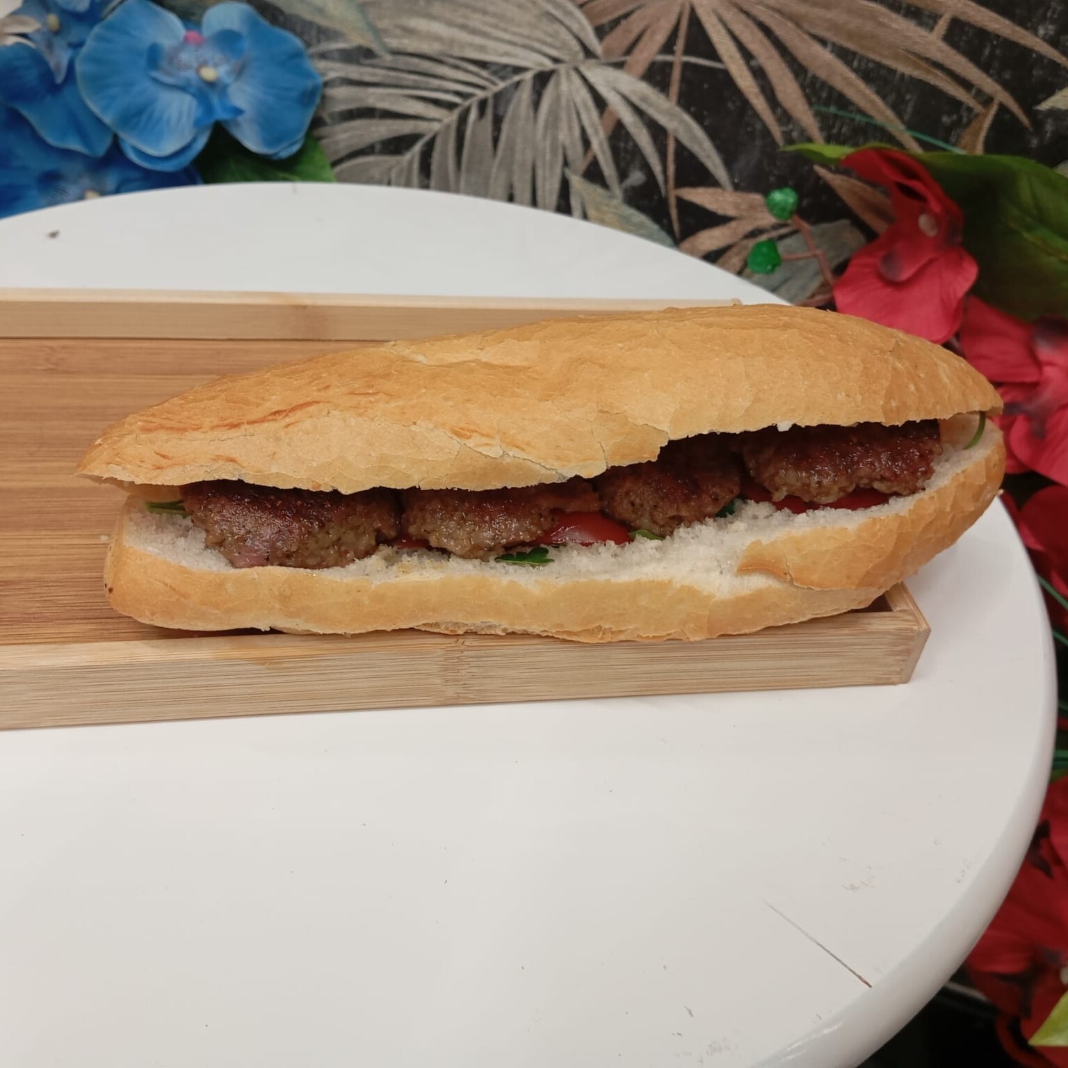 Kaşarlı cızbız + ayran