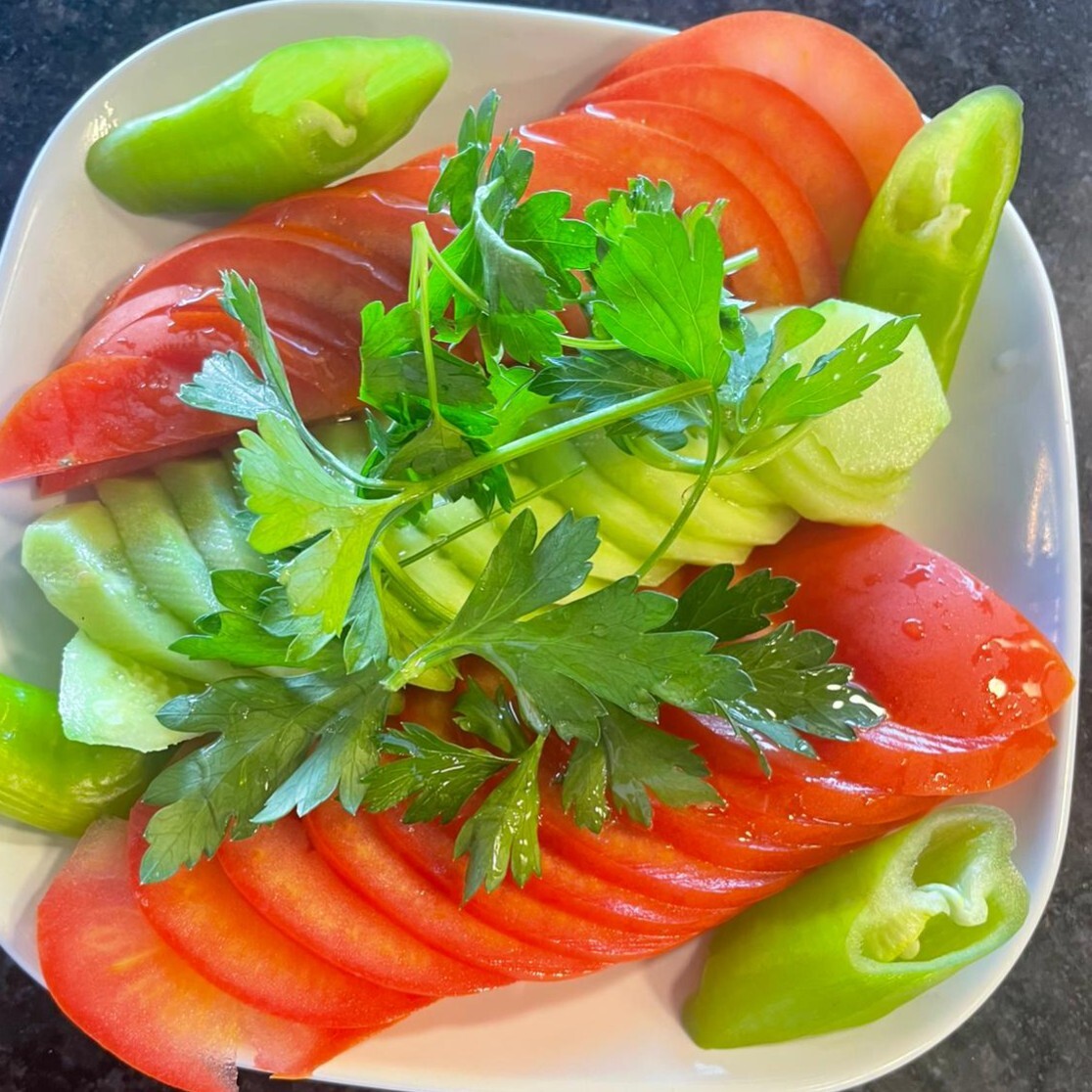 Söğüş (Domates&Salata)