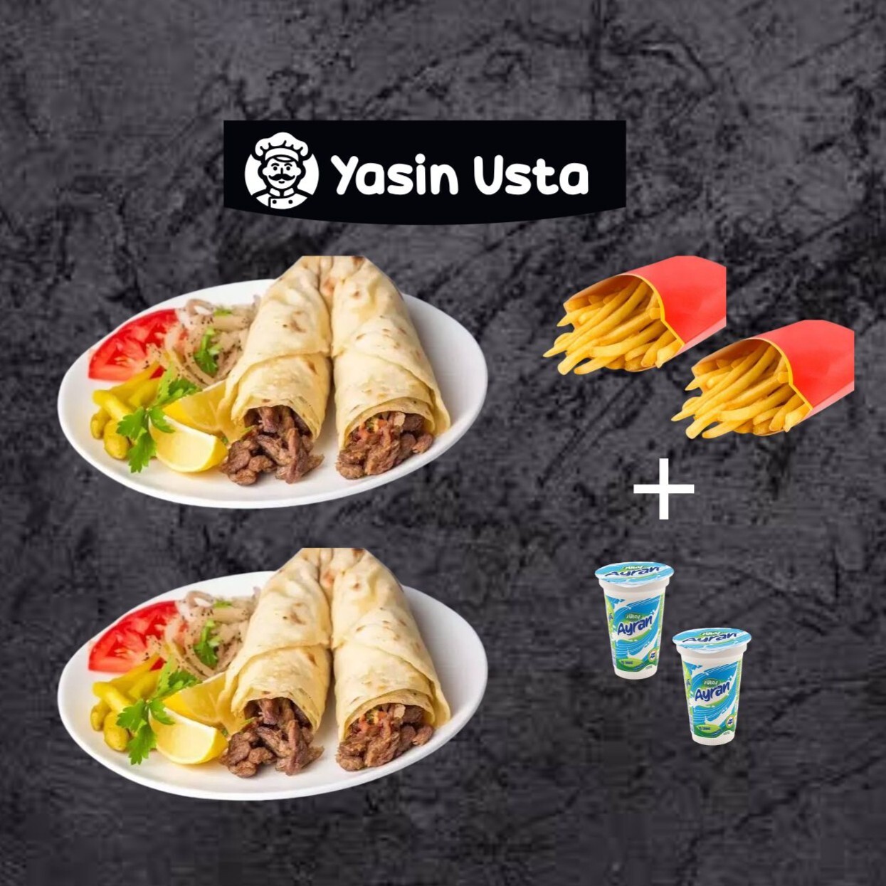 Et Tantuni Dürüm Menü 2’li