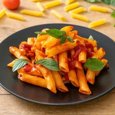 Penne Napoliten Menü