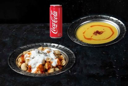 Patatesli Çıtır Mantı Menü