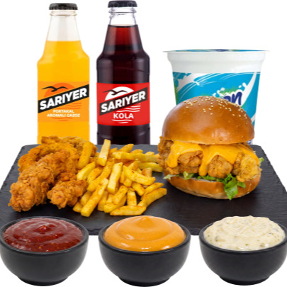 Peri Peri Tenders Burger