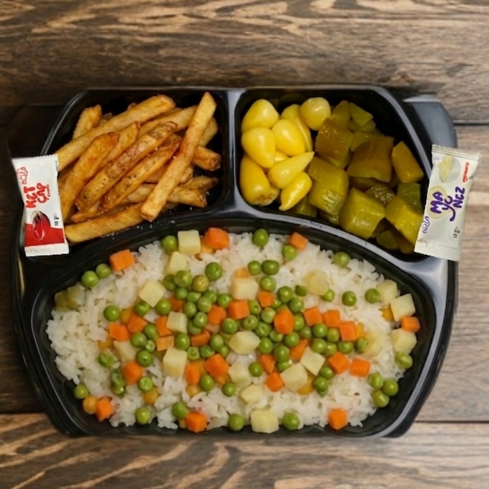 Tereyağlı Garnitürlü Pirinç Pilavı (350 gr)