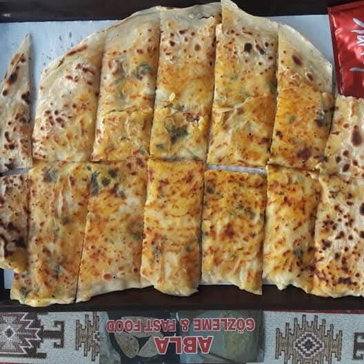 Patates-Kıyma-Ispanaklı Gözleme