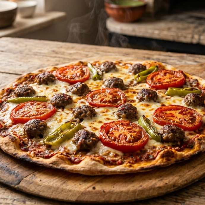 Köfteli Pizza