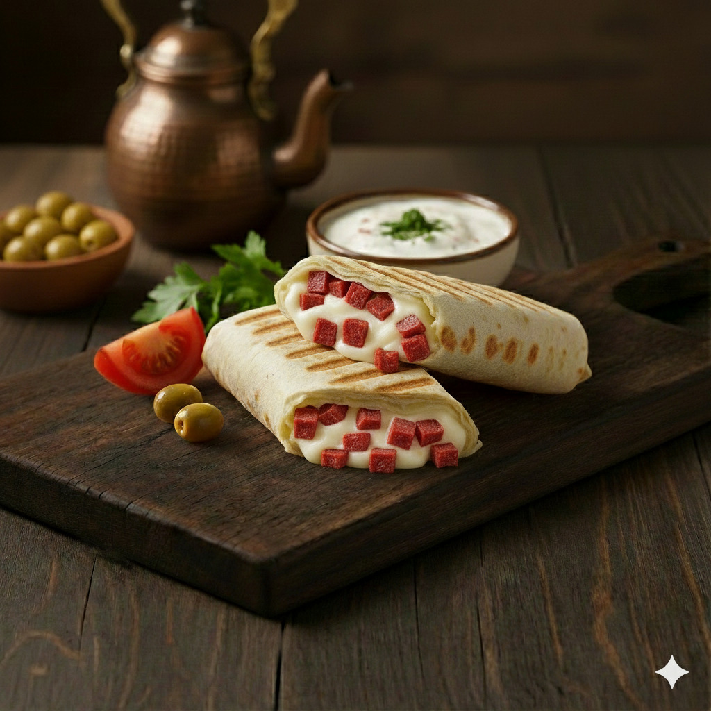 Sucuk Kaşar Sıkma