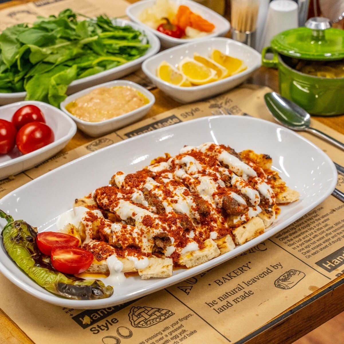 Yoğurtlu Şiş Köfte