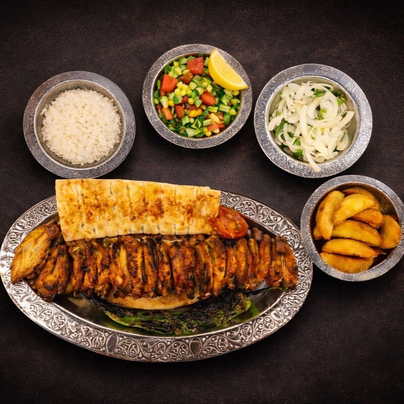 Ranch Sarımsaklı Soslu Yaprak Tavuk Kanat Menü+Coca Cola 1 LT