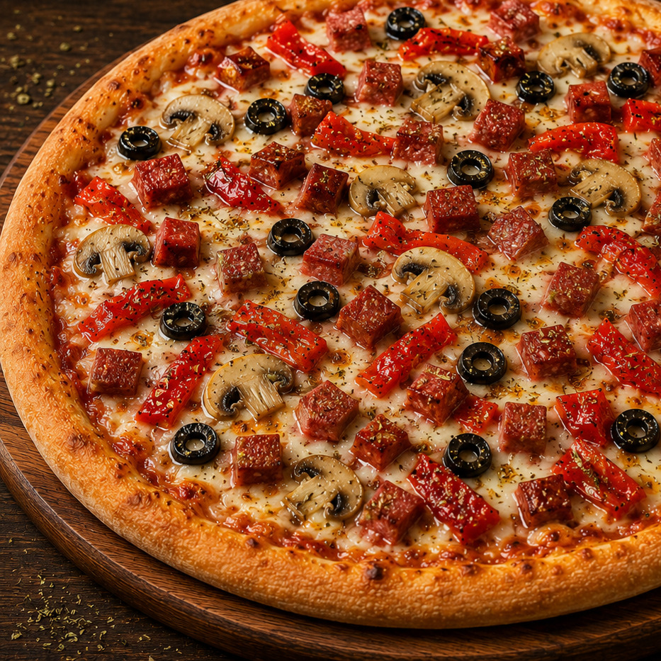 2 adet Ateşte Kırmızı Pizza Orta